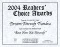 KITPLANES AWARD